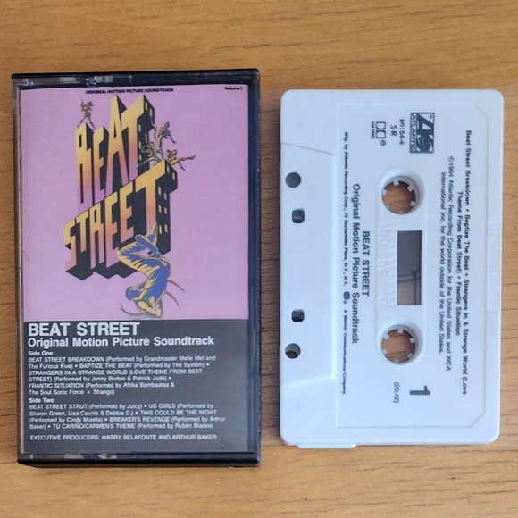 Breakin', Beat Street, Beat Street Vol 2 - 1980s Cassette Tapes (Lot of 3)  - Picture 5 of 8
